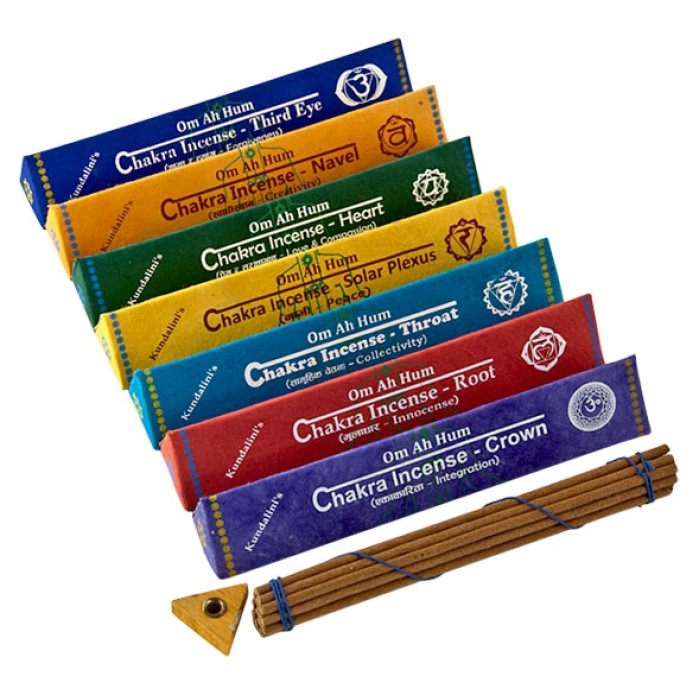 Ensemble encens Tibétain 7 chakras