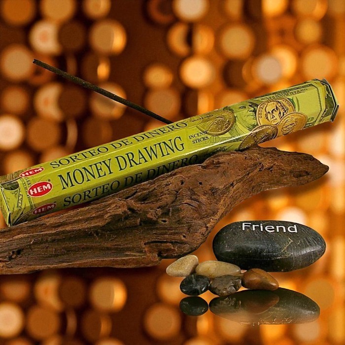 Encens Hem Money drawing