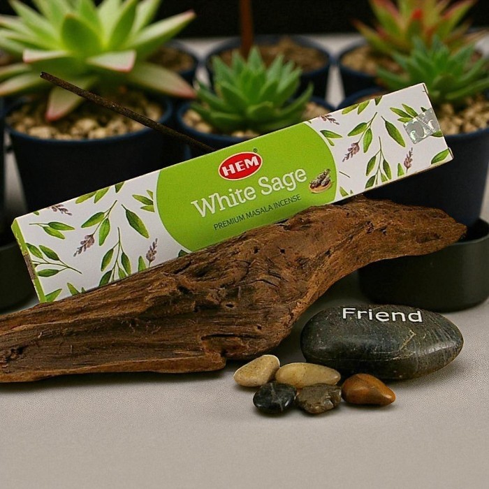 Encens Hem Sauge Blanche Premium 15g