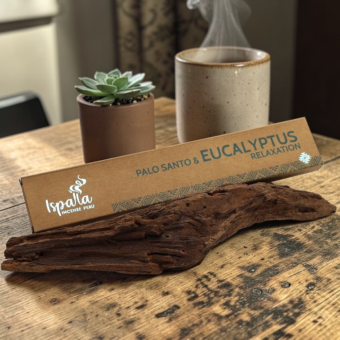 Encens Ispalla Palo Santo et eucalyptus