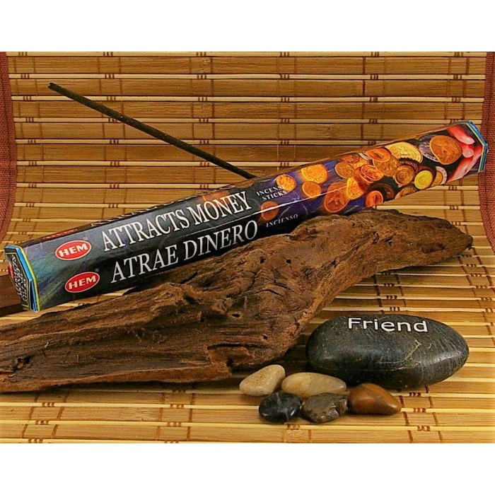 Hem Attracts Money incense