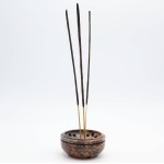 Soapstone  incense burner Drop pattern