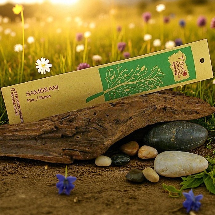 Tout Naturel Ayurveda Sambrani Peace incense