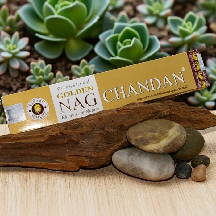 Encens Vijayshree Golden Nag Chandan ( Bois de Santal) 