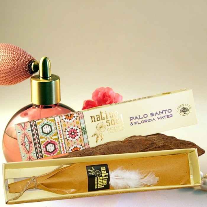 Encens Native Soul Palo Santo et Florida Water Green Tree