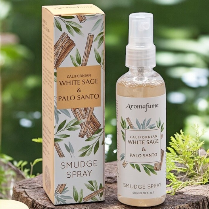 Parfum d'ambiance sauge blanche Californienne et Palo Santo Aromafume